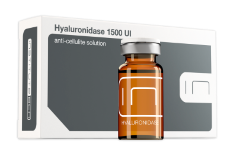 HYALURONIDASE 1500 UI. 5 x 0,508 mg